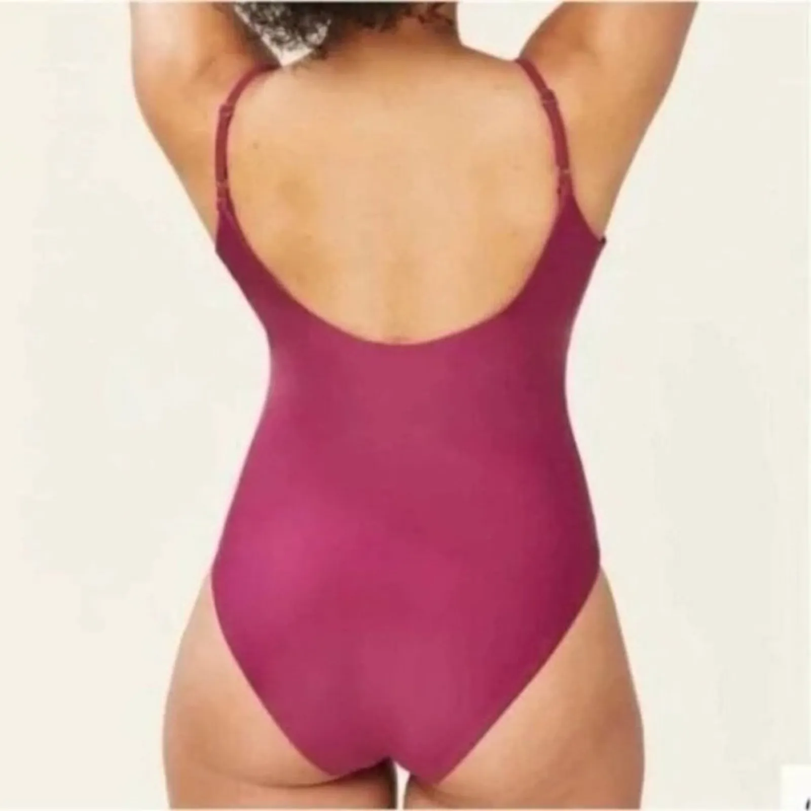 Andie Swim The Santorini One Piece‎ Bathing Suit Plum Purple Size XS - Image 2