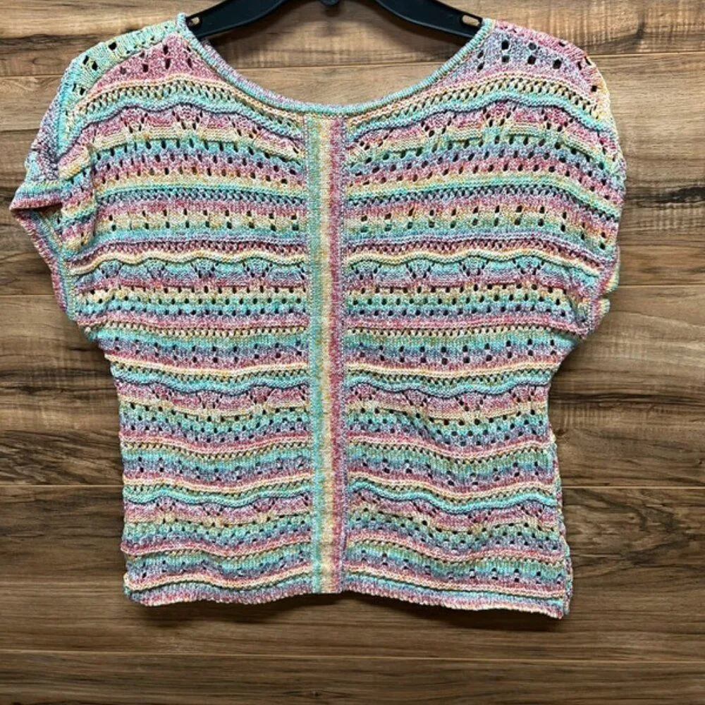 Current Air Los Angeles medium colorful top - Image 2