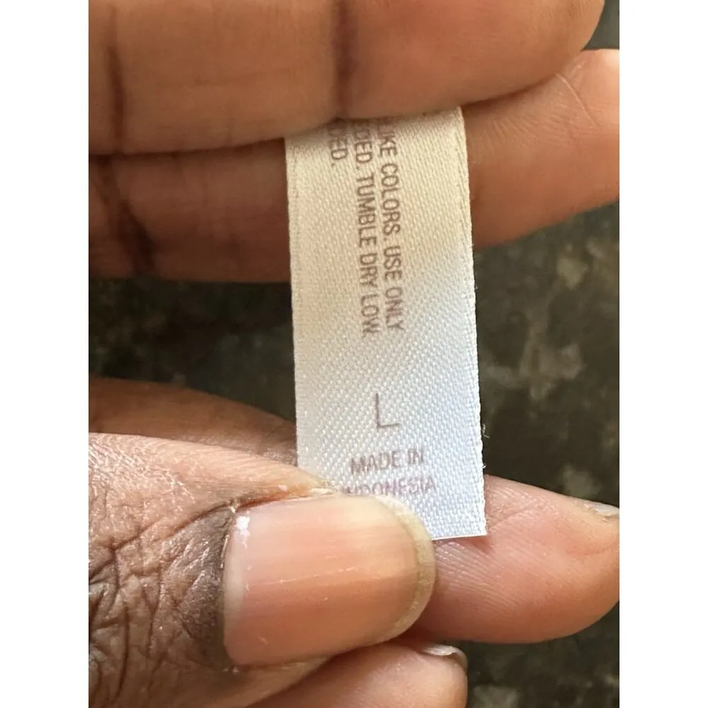 Vintage Y2k Camisole Top Satin Lace Trim Sz L 90s Spaghetti Strap Goth Sexy READ Black Size L - Image 6