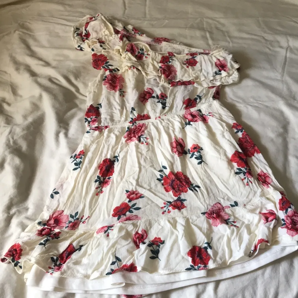 One shoulder floral mini dress Size L - Image 5