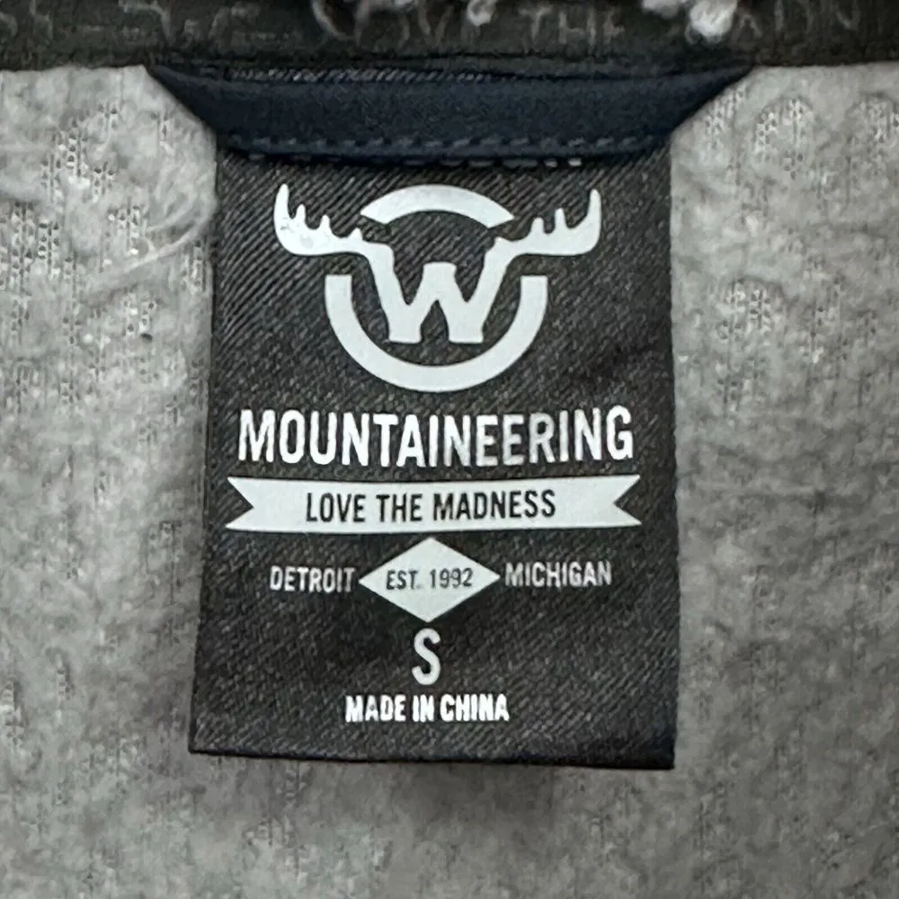 Moosejaw Moutaineering Sweater Womens Small Sherpa 1/4 Snap Pull Over White - Image 9