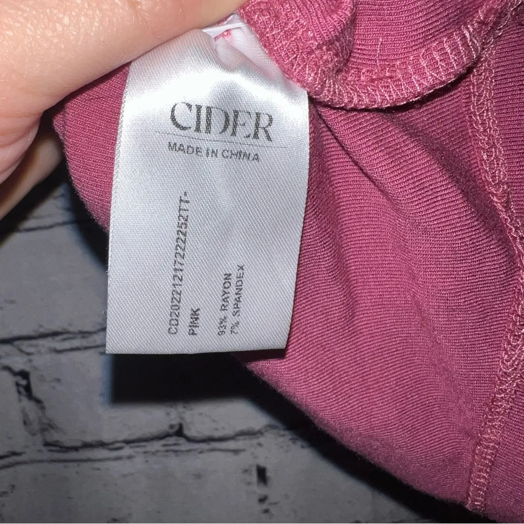 Cider‎ High Neck Cropped Tank Top Size Small - Image 5