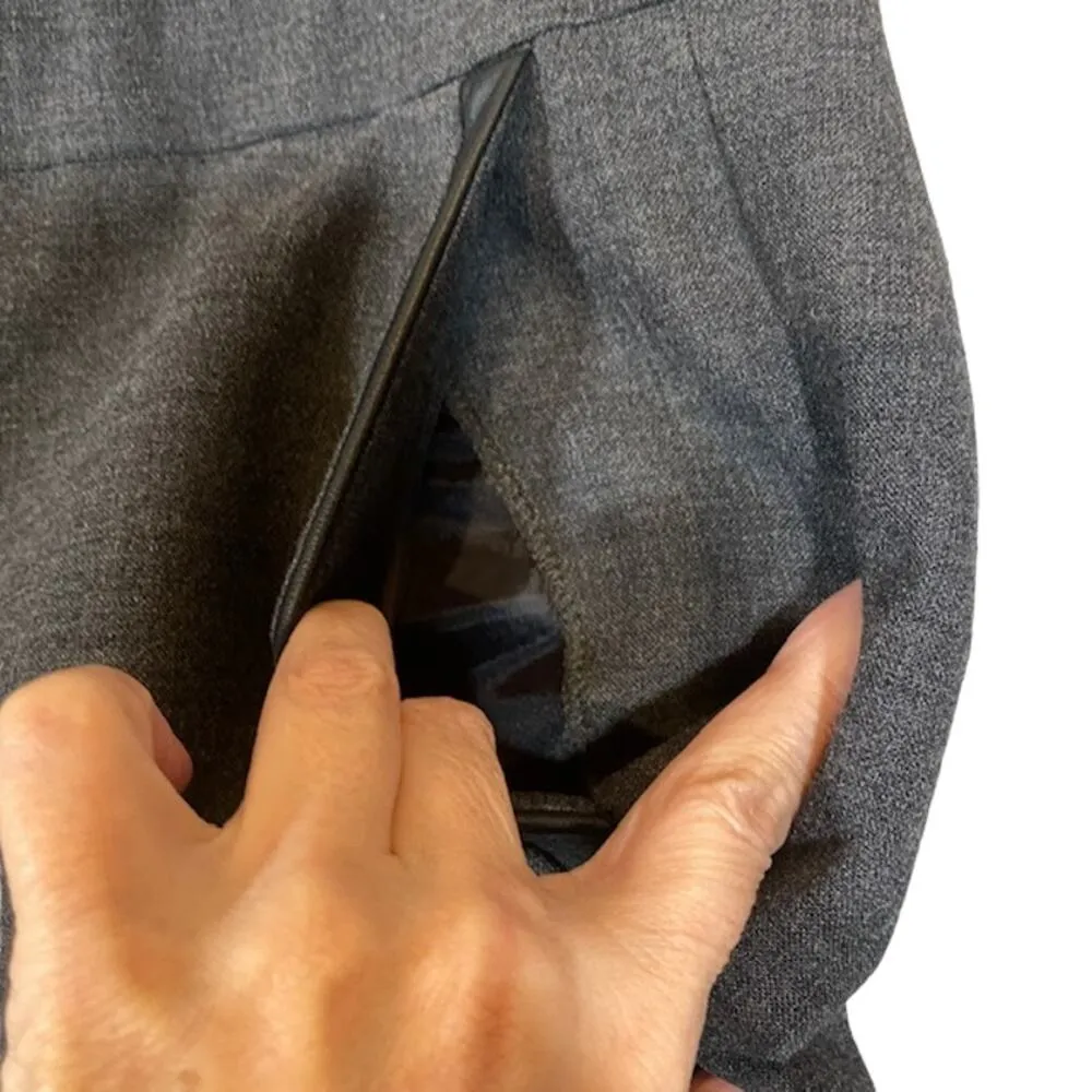 J. Crew Gray Campbell Wool Blend Slacks Office Attire Dress Pants Women Sz 2 - Image 7