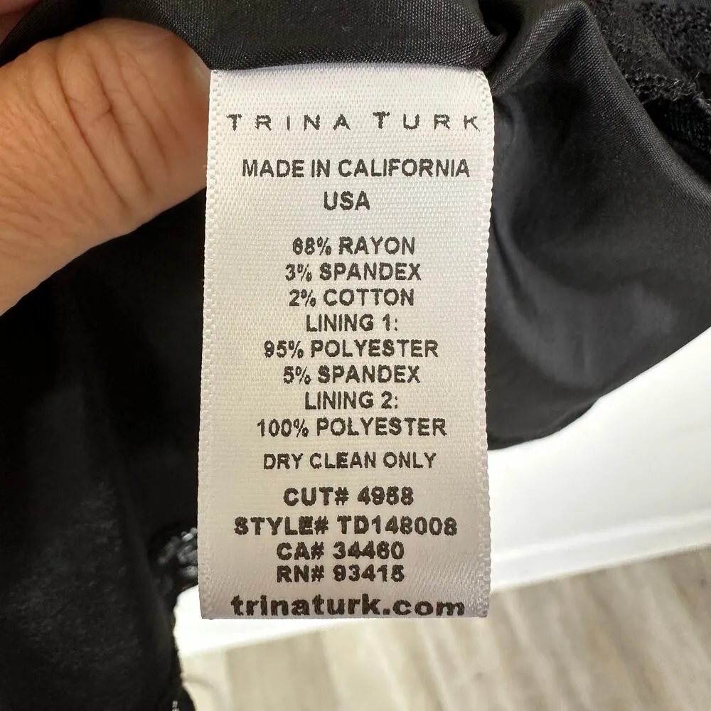 Trina Turk Hanna Fit & Flare Cocktail Dress - Image 4