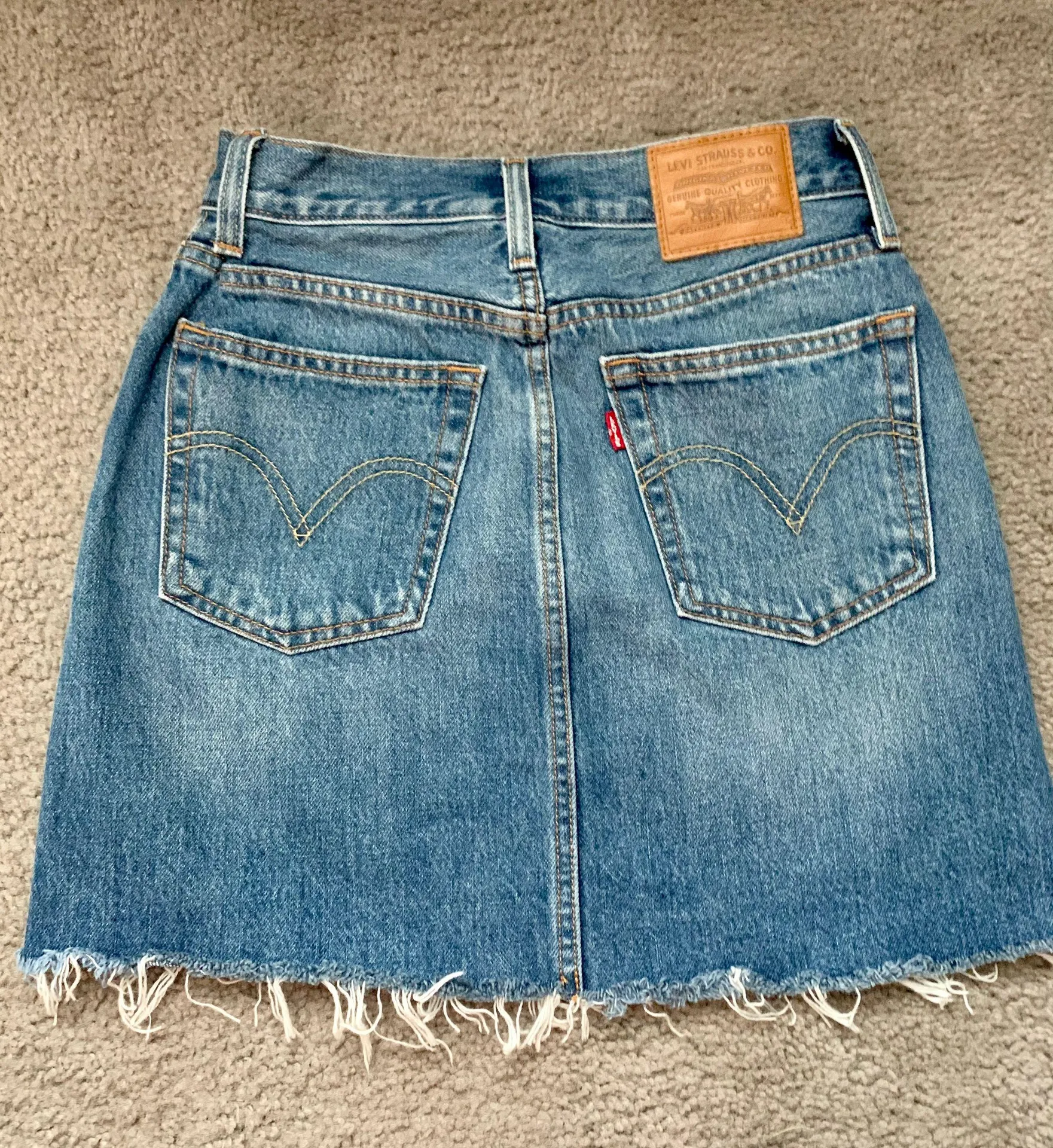 Denim Mini Skirt - Image 5