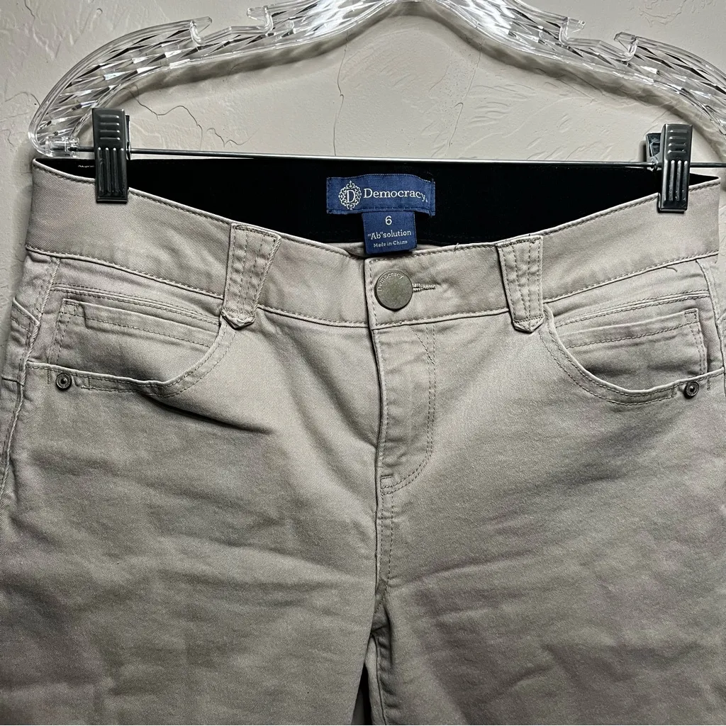 Democracy Ab Solution Sculpting Chino Bermuda Shorts - Image 3