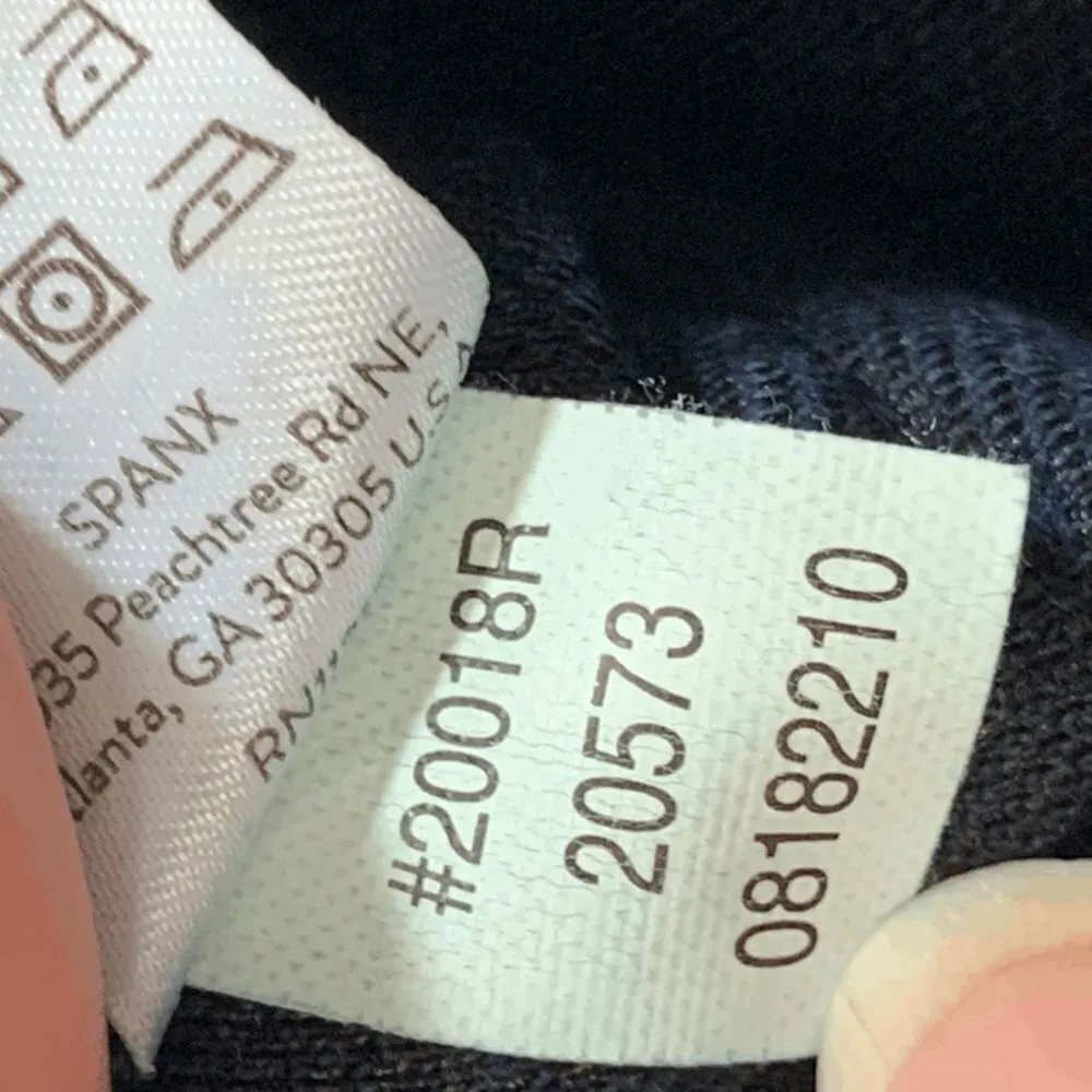 SPANX Jean-ish Leggings Pull On Stretch Pant #20018R - Image 4