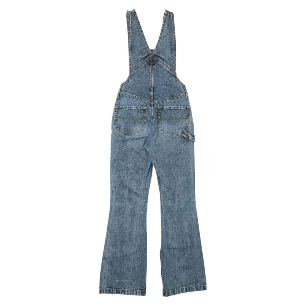Silver Jeans Vintage 90s  Denim Flare Overalls - Image 4