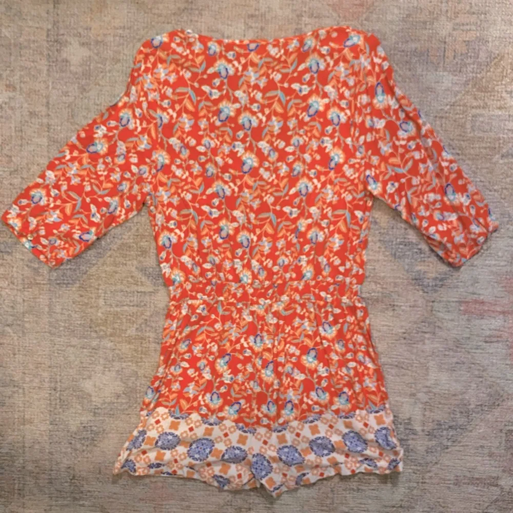 MINK PINK Neighborhood Floral Mixed Print Romper - Image 12