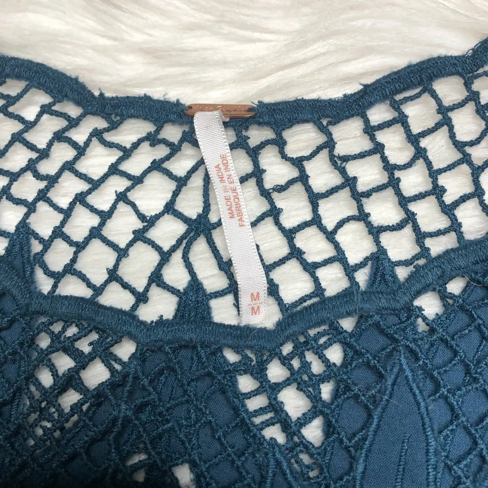 Free People Embroidered Open Side Tank - Image 3