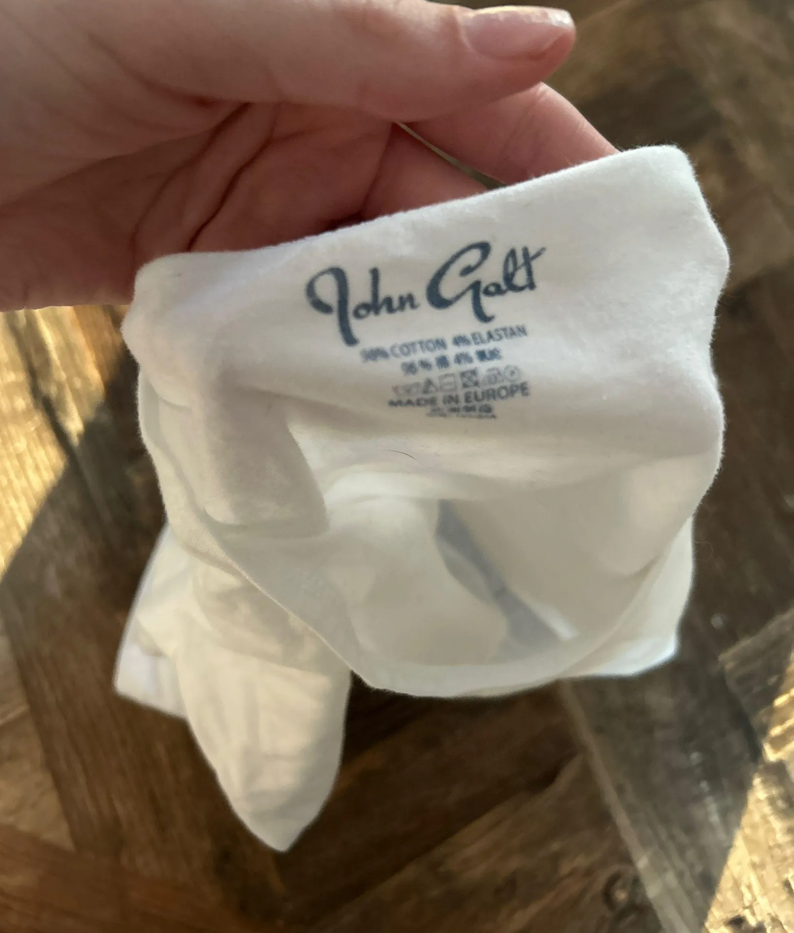 White Baby Tee - Image 3