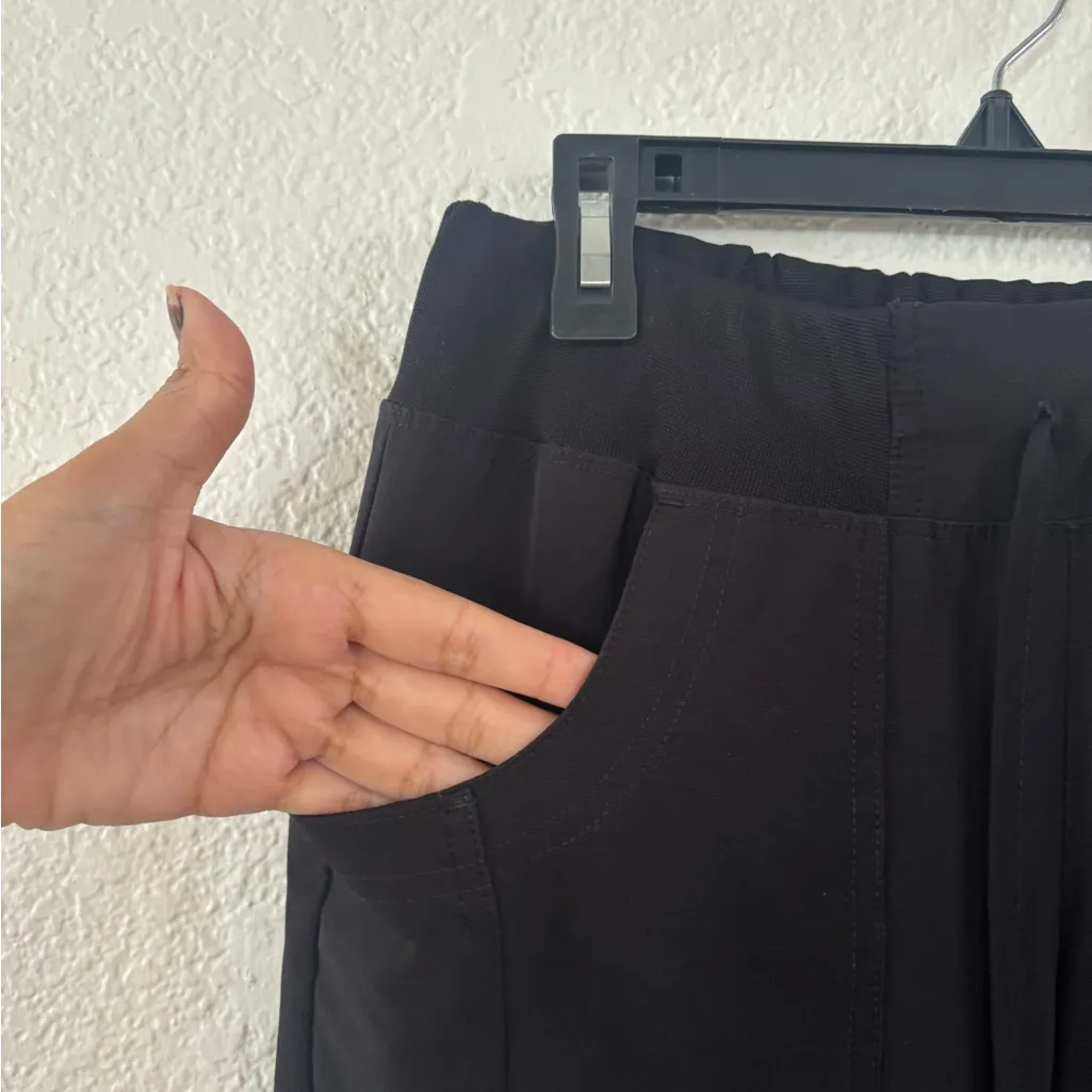 Cherokee Black  Scrub Joggers Elastic Waistband Tapered Fit - Image 6