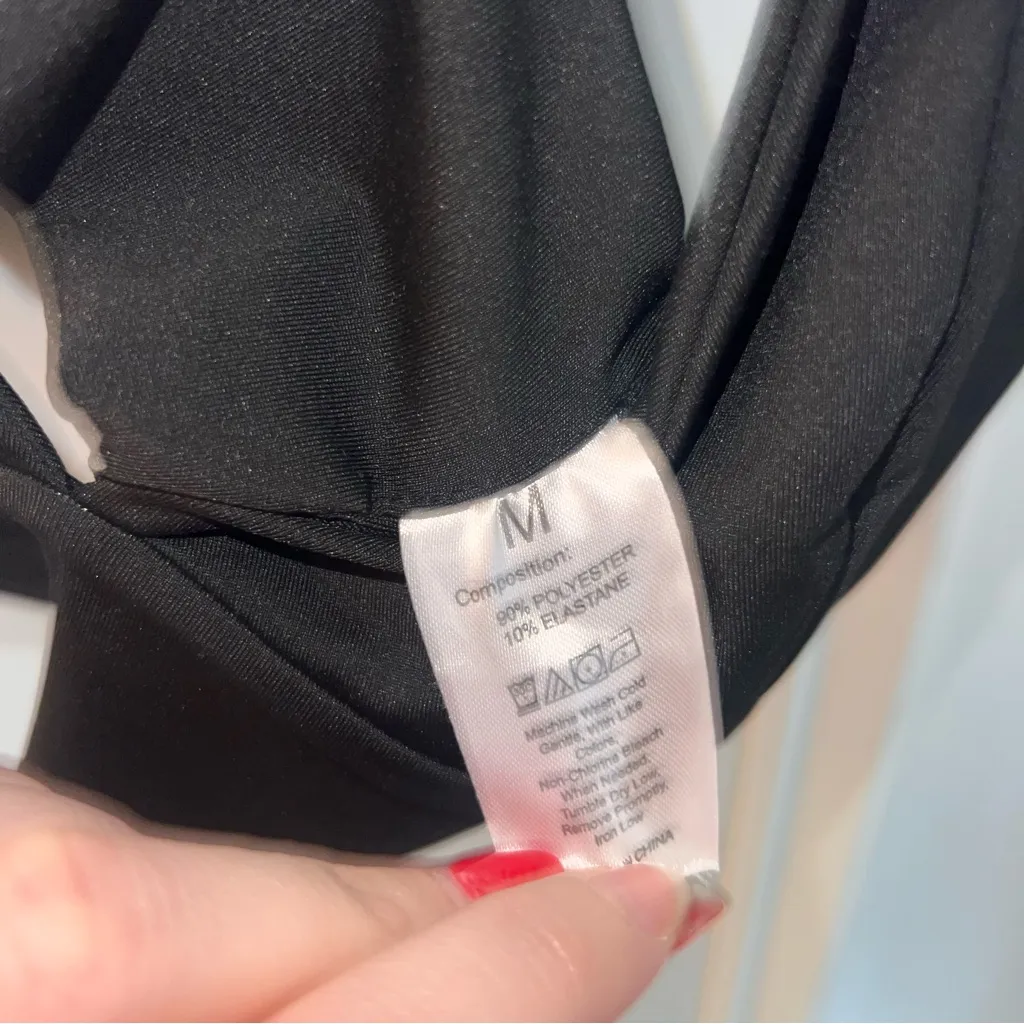 Black Strappy Bralette - Image 3