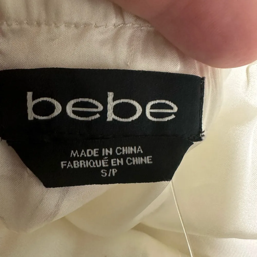 Bebe sleeveless neck tie mini dress - Image 2