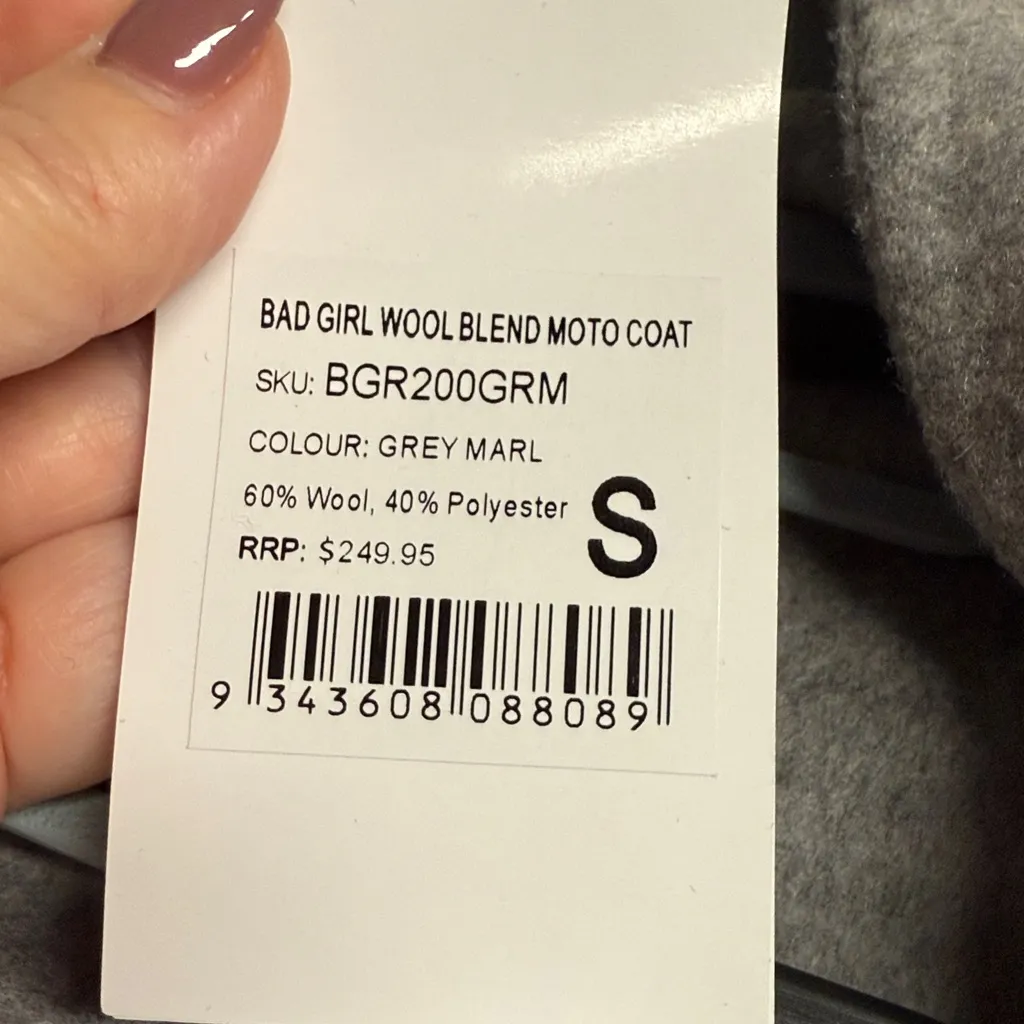 Stylish Gray Women's Coat - Image 7