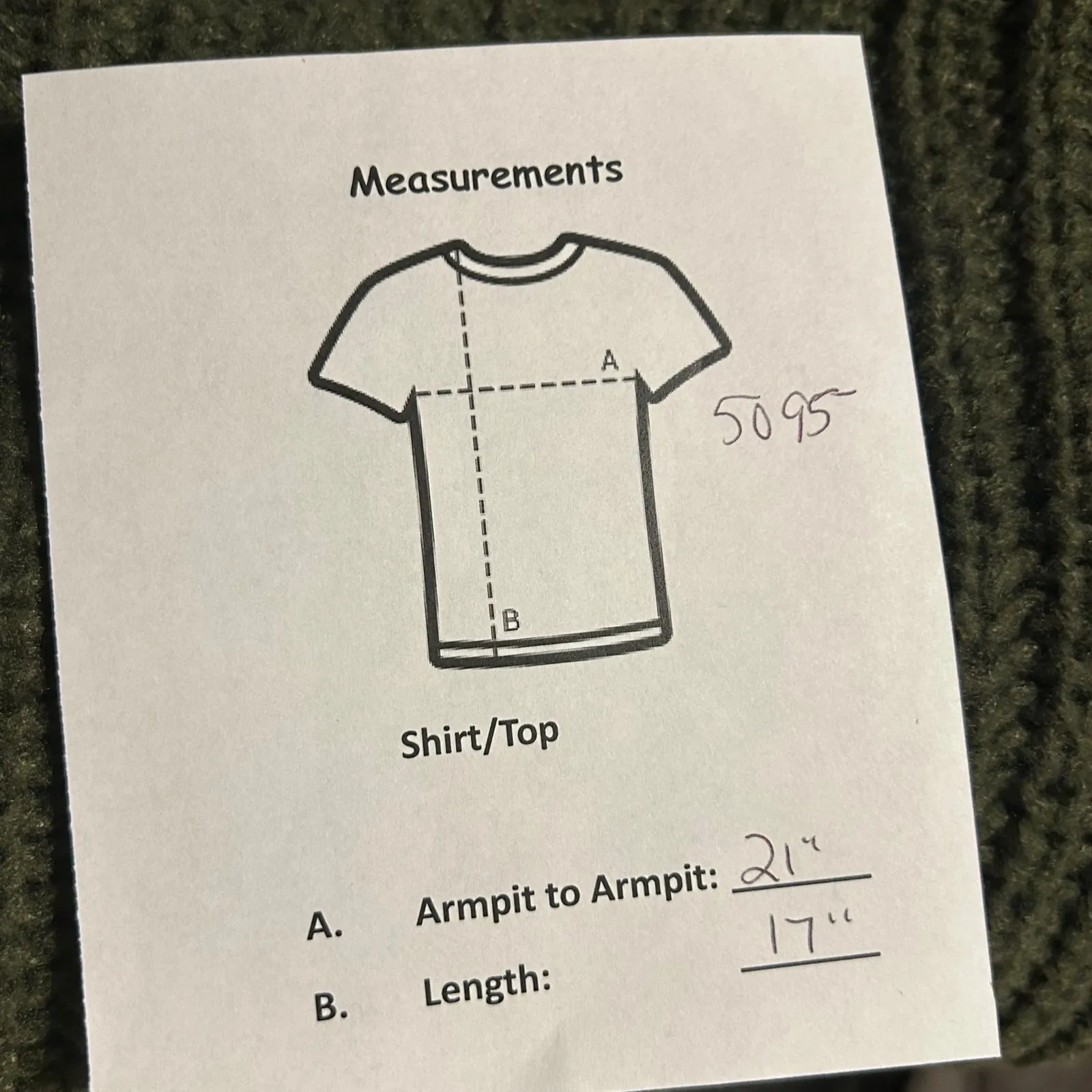 IJOAH Olive Green Chunky Knit Crew Neck Long Sleeve Sweater Women's Size S - Image 6