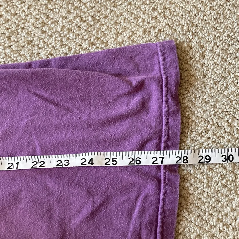 Comfort Colors Masquerade Ball TXBB Purple Long Sleeve T-Shirt Unisex Sz Medium - Image 8