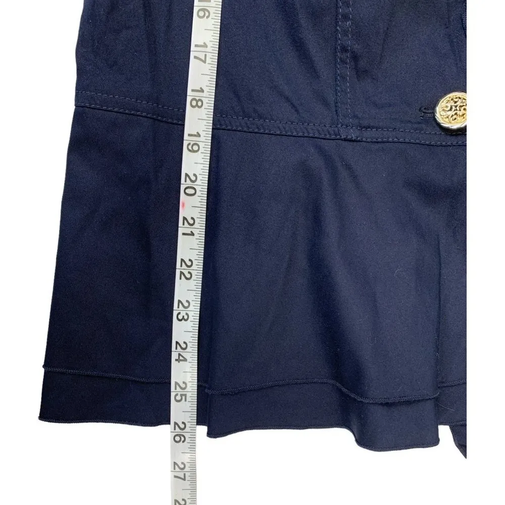 Dressbarn Women's Navy Blue Casual Top - Image 8