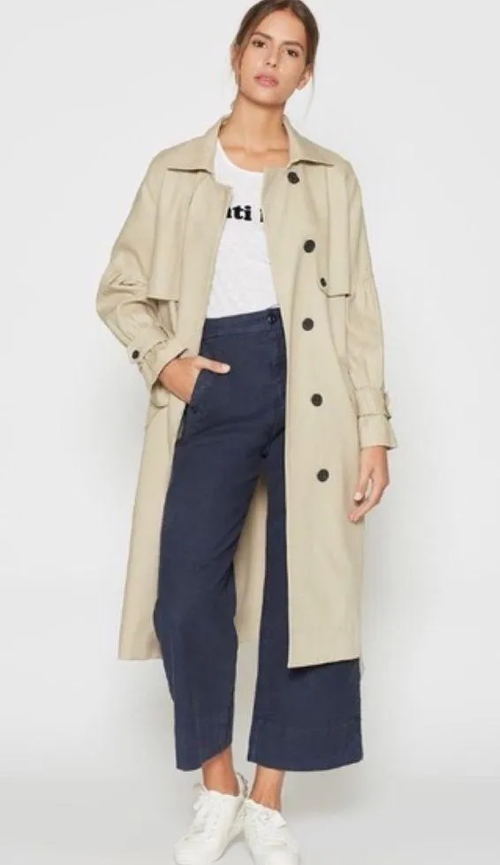 Joie Alwena Trench Coat in Khaki Size XL NWT - Image 14