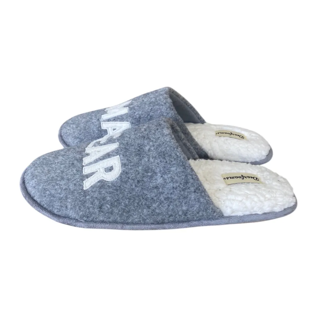 Dearfoams Women's Carley Mama Bear Mom Scuff Slipper NEW Size 9/10 - Image 3