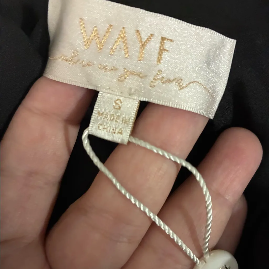 WAYF The Miramar High-Low Ruffled Gown Magenta Floral Sleeveless Maxi Dress S - Image 12