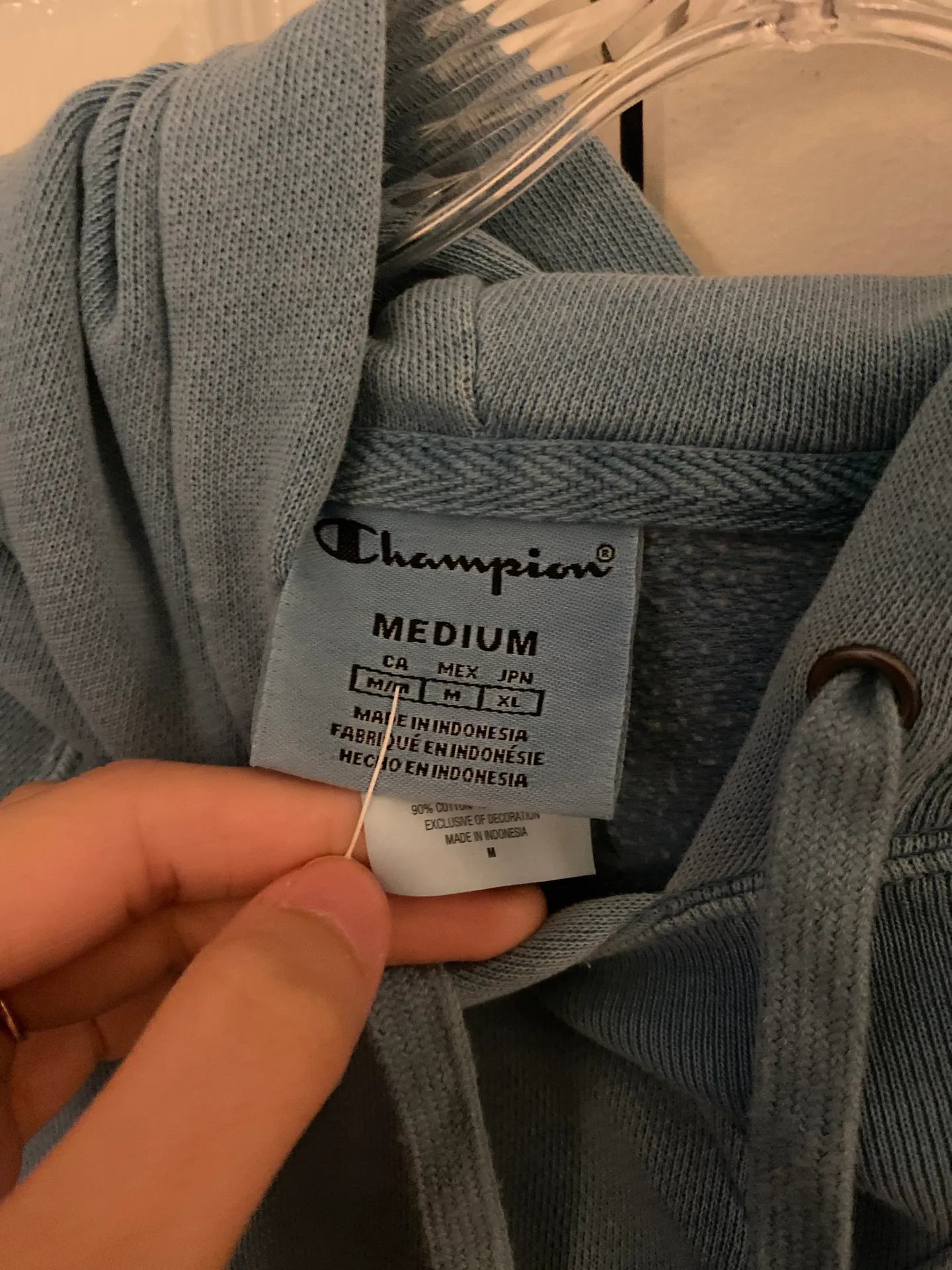 Champion Cropped Hoodie - Image 4