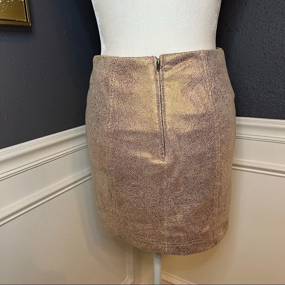 Free People New Modern Femme Metallic Skirt - Image 9