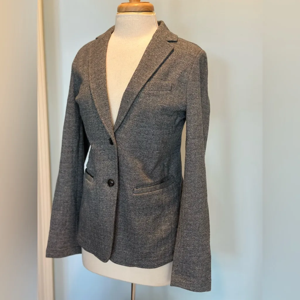 Faherty Inlet Herringbone Tweed Two Button Blazer New with tags size small - Image 5