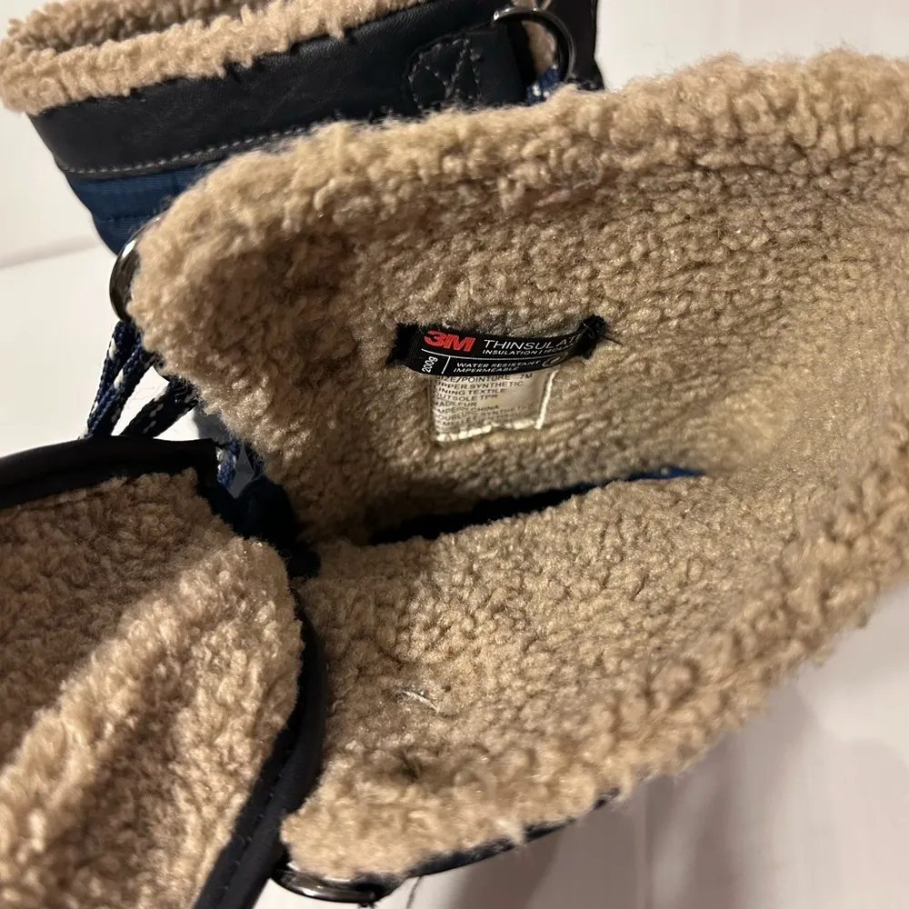 Aquatherm water resistance winter snow insulated boots women size 7 M Blue - Image 8