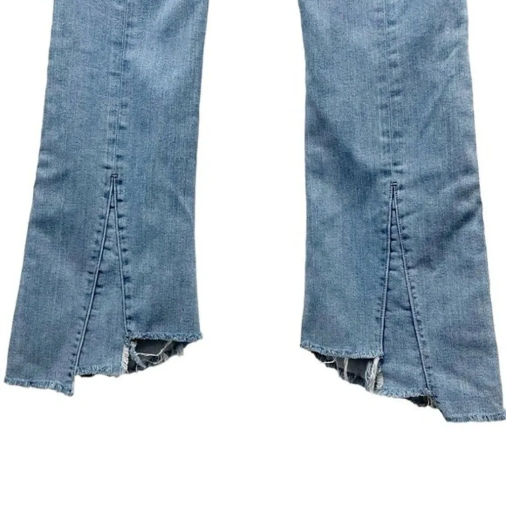 FRAME Denim Le Crop Mini Bootcut Triangle Step Hem Fox Medium Wash Size 26 | 2 - Image 10