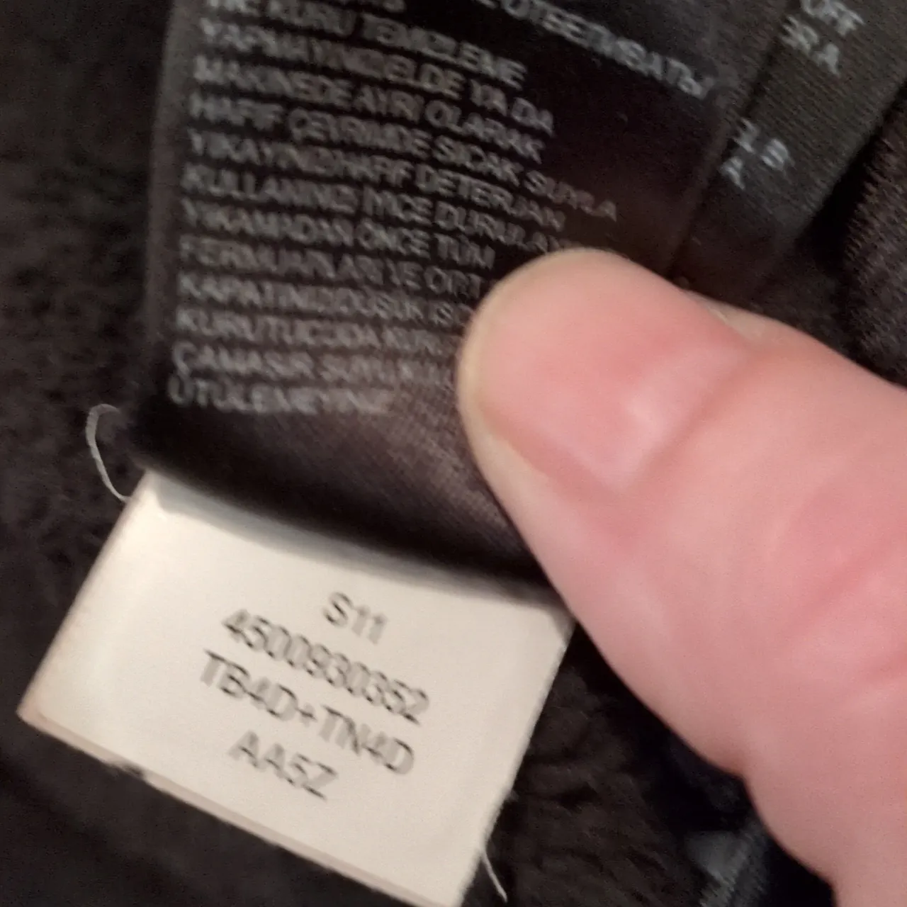 The North Face Black Fleece Jacket Size Large - Image 11