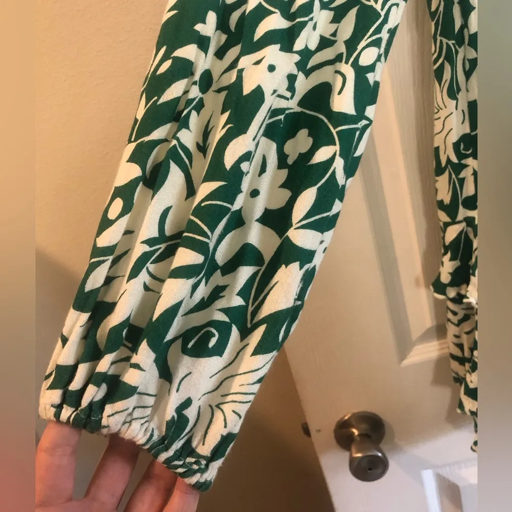 Free People Rebecca Ruffle Floral dress size small - Image 12