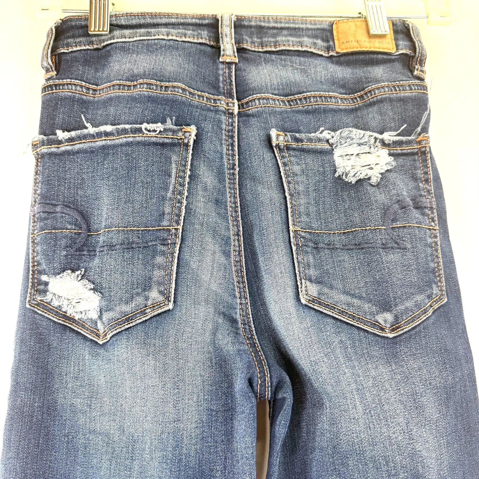 American Eagle Highest Rise Jegging Super Stretch Jeans Size 2 Regular - Image 6