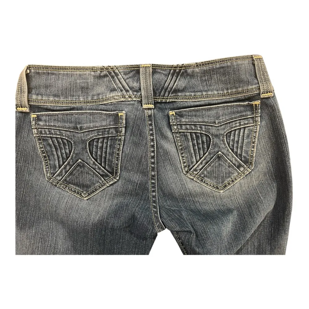 Sang Real by Miss Me Stylish Blue Boot Cut Jeans for Women size 30 EUC - Image 10