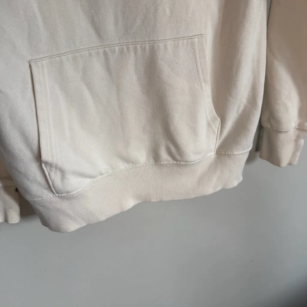 The North Face Women's Off-White Hoodie | S - Image 4