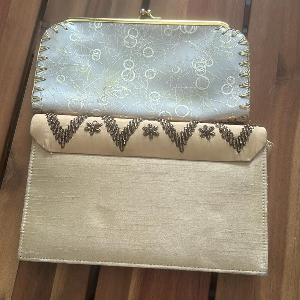 Clutch/Purses Gold - Image 2