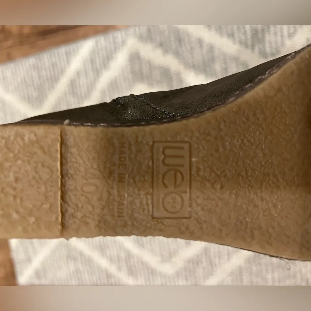 Eric Michael NWOT  Lena leather Mystical Fairy core Boho booties - Image 7