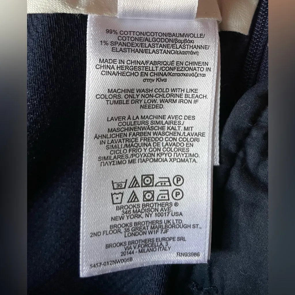 Brook’s Brothers Navy Women's Preppy Skirt - Image 8