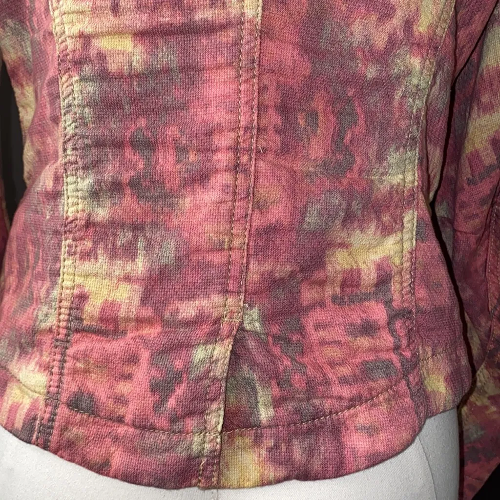 Free people tie dye batik blazer - Image 9