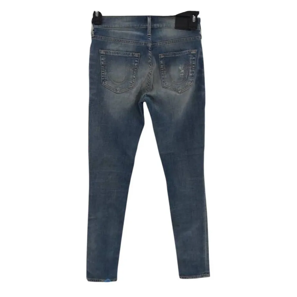 Women's True Religion Denim Sequin Jeans, Blue, Size 28 - Image 2