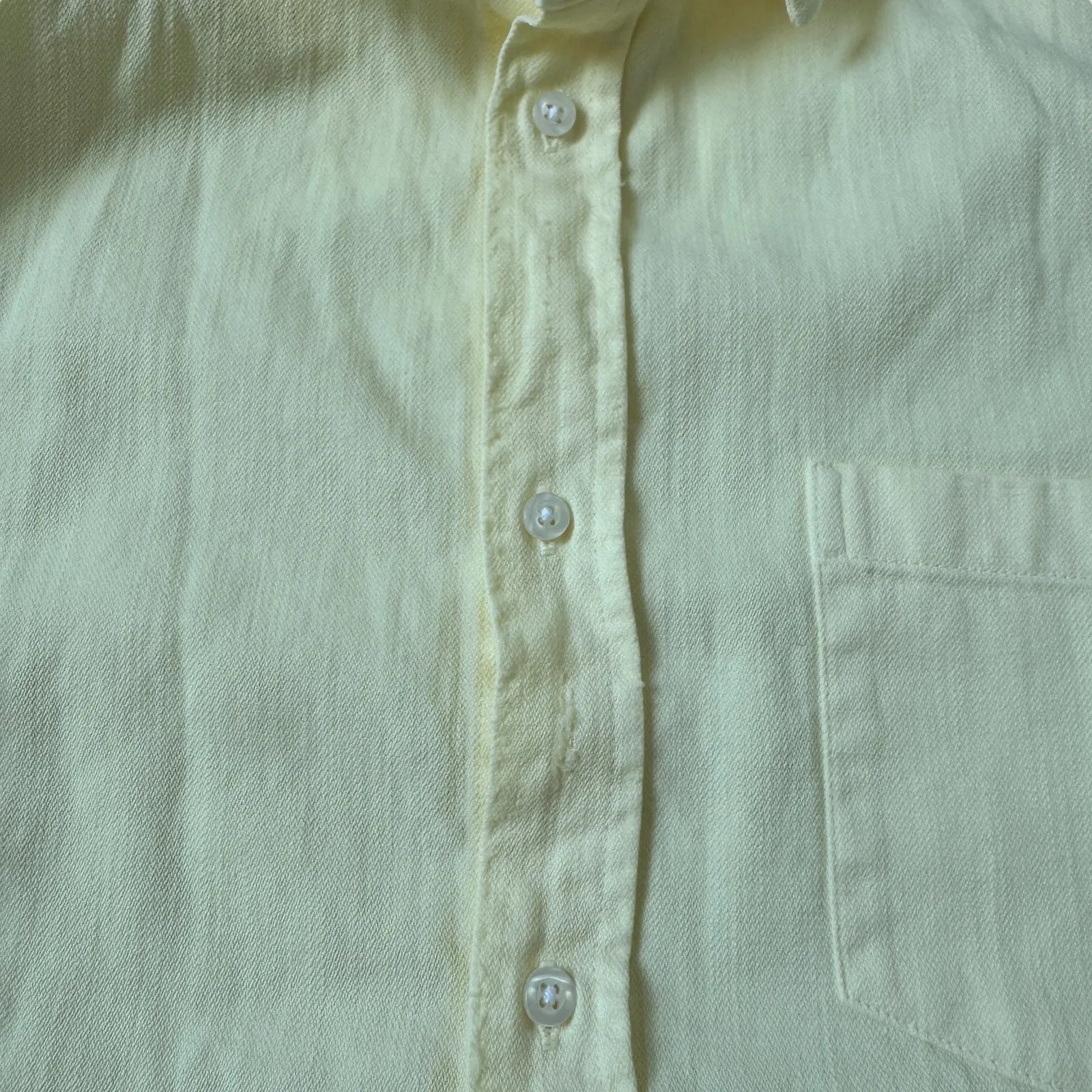 Frank & Eileen Luke Shirt Lemon Yellow Unisex - Image 7