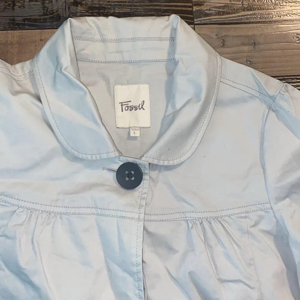 Fossil 3/4 sleeve jacket size large - Image 4