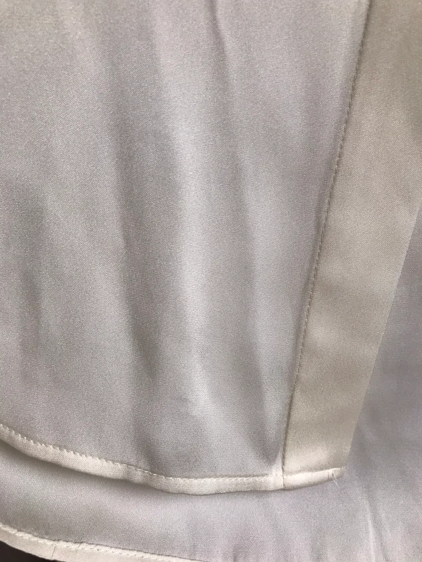 Silk Button Down Blouse - Image 7