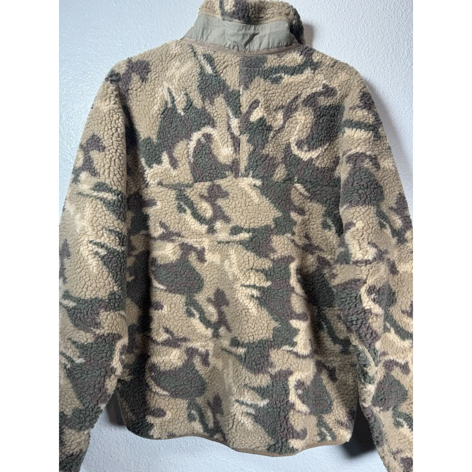 Darc Sport Wolves Lone Pine Woodland Camo Full Zip Fleece Jacket Unisex Sz M New Size M - Image 11