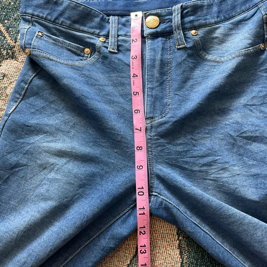 Seven7 Brooks Knit High Rise Denim Legging Jegging Women’s 4 Blue Skinny Jeans - Image 12