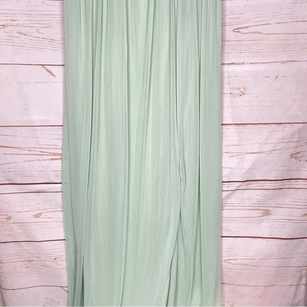 NWT $149.95 David’s Bridal • Bridesmaid Dress • Crisscross Off Shoulder Mesh • 2 - Image 10