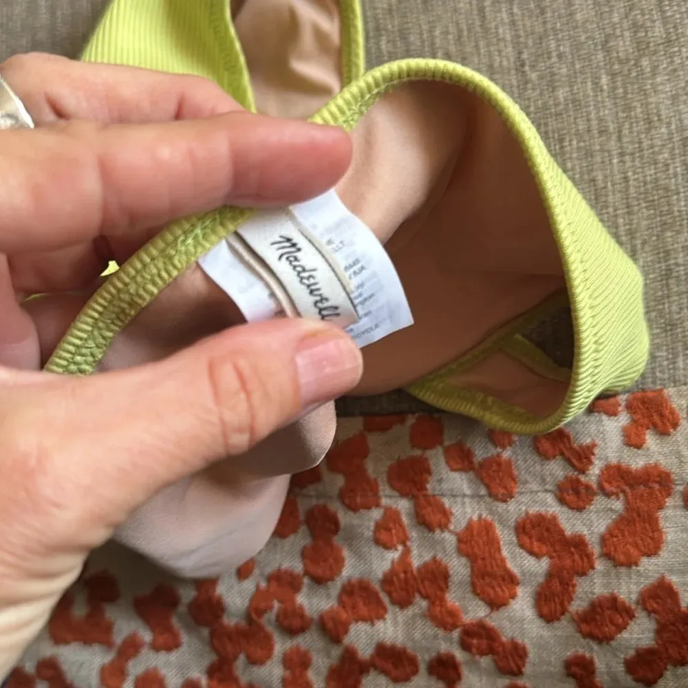 Madewell line green xxs bikini second wave - Image 3