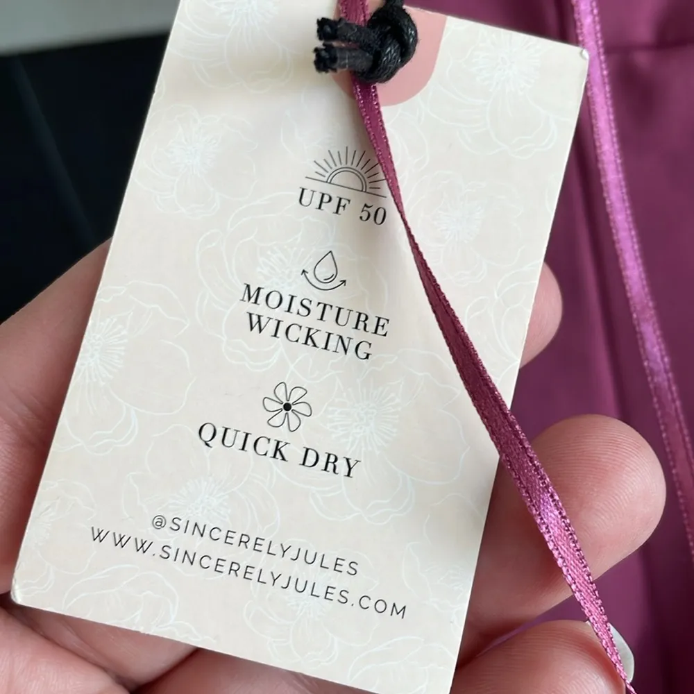 Sincerely Jules Ruffle Strap Athletic Dress NWT - Image 6