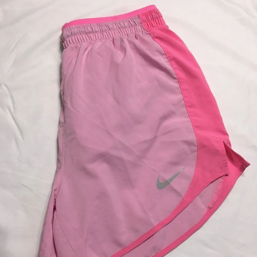 Nike • Tempo Luxe Bubblegum Pink Dri-Fit Running Shorts Size XS - Image 2