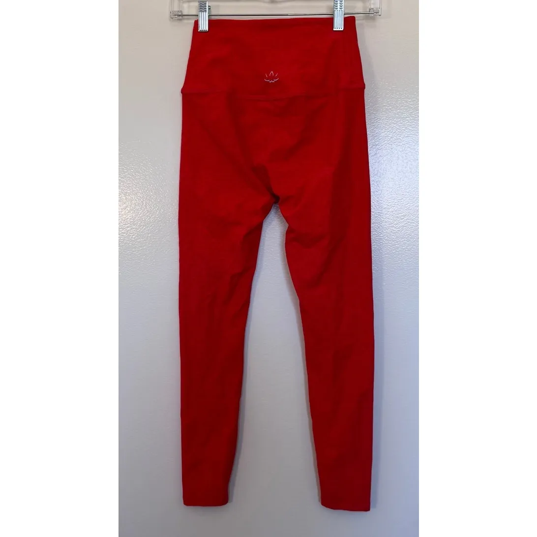 Beyond Yoga Spacedye At Your Leisure Legging in Firecracker Red Heather Size XS - Image 4